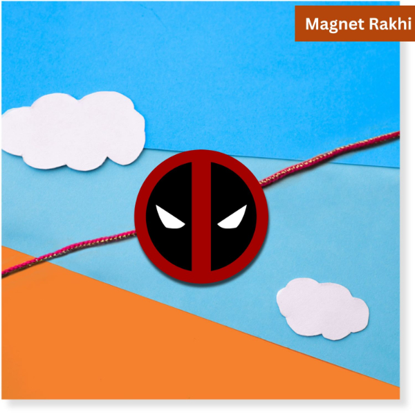 Dead Pool Print Fridge Magnet Rakhi