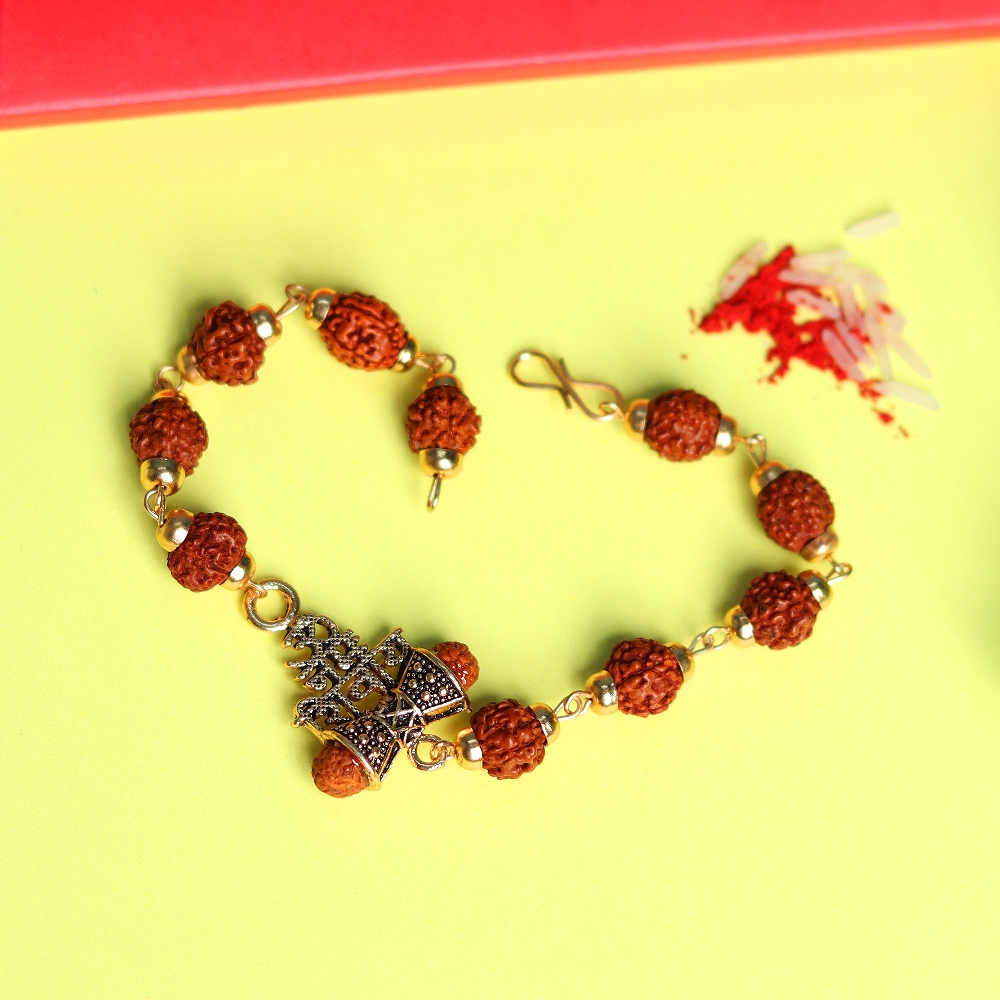 Rudraksha Beaded Rakhi