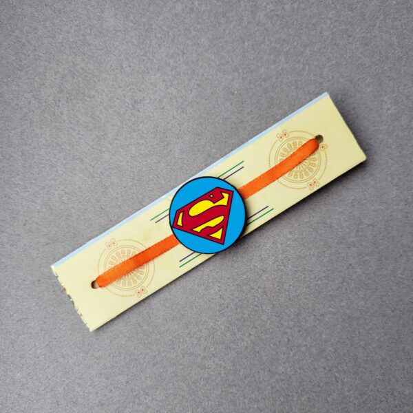 Buy Online Superman Magnet Rakhi For Kids